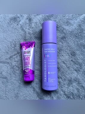 NWT! Beauty Bundle: Dark Tan Self Tan Mousse & Deluxe Travel Size Conditioner